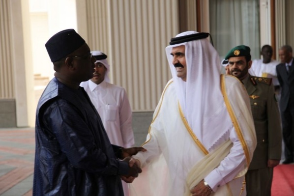 Accueil chaleureux pour Macky Sall à la résidence de l’Emir du Qatar