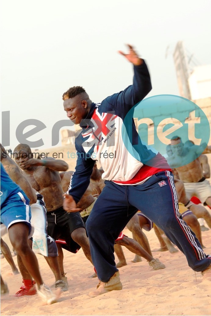 [Photos exclusives] Leral à l'entraînement de Tapha Tine: Le géant du Baol respire la forme