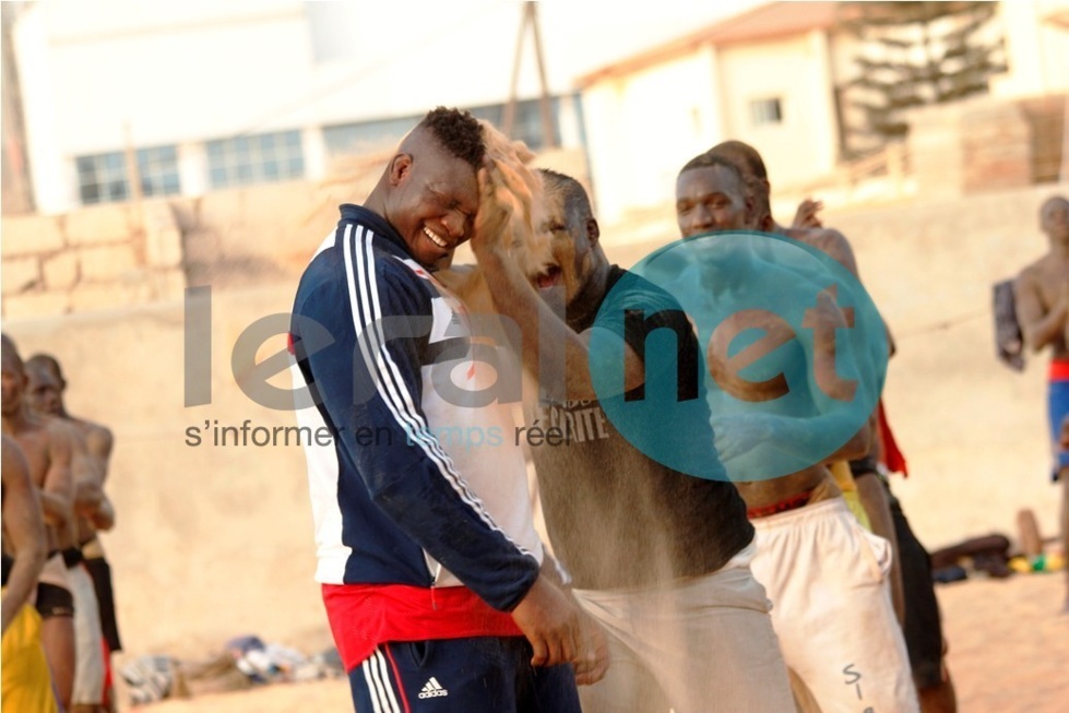 [Photos exclusives] Leral à l'entraînement de Tapha Tine: Le géant du Baol respire la forme