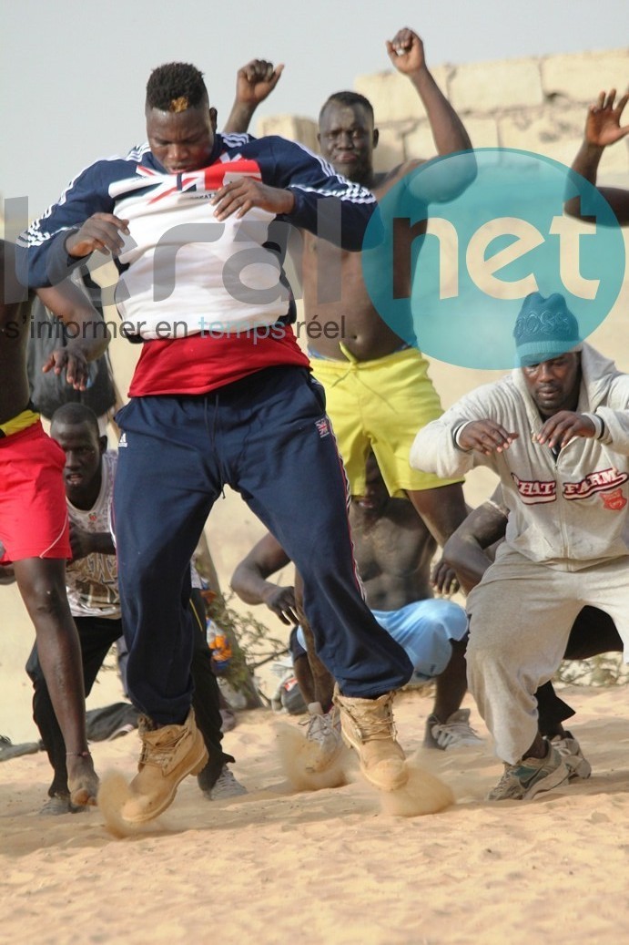 [Photos exclusives] Leral à l'entraînement de Tapha Tine: Le géant du Baol respire la forme