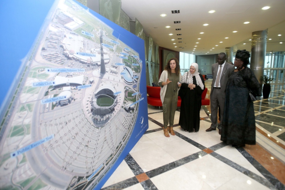 Marième Faye: La Première Dame visite le complexe sportif Aspire de Doha