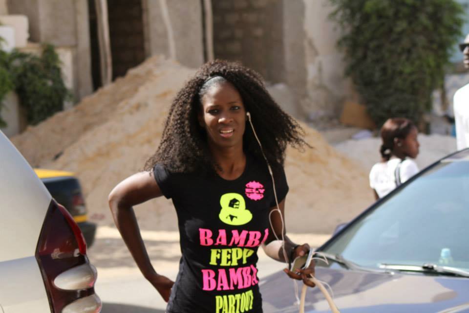 Mame Diarra Thiam alias Lissa en mode "Bambiste..."