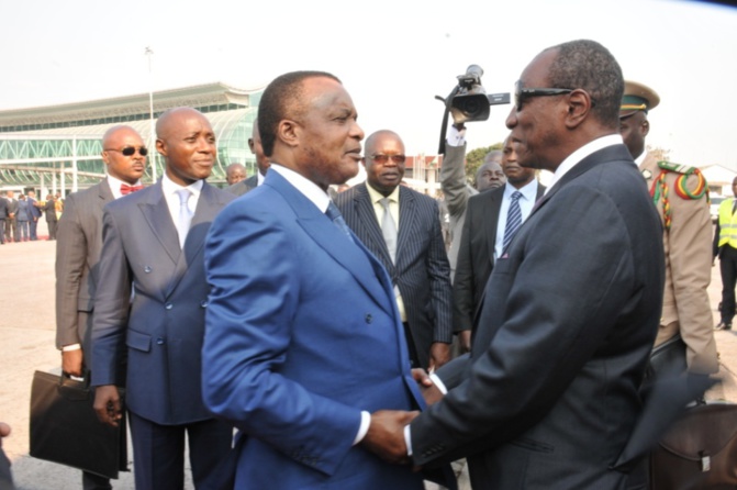 Congo: Tentative de conciliation, Alpha Condé dribble Denis Sassou Nguesso et Umaru Embalo