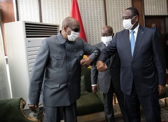 Congo : Tentative de conciliation, Alpha Condé dribble Denis Sassou Nguesso et Umaru Embalo Congo : Tentative de conciliation, Alpha Condé dribble Denis Sassou Nguesso et Umaru Embalo