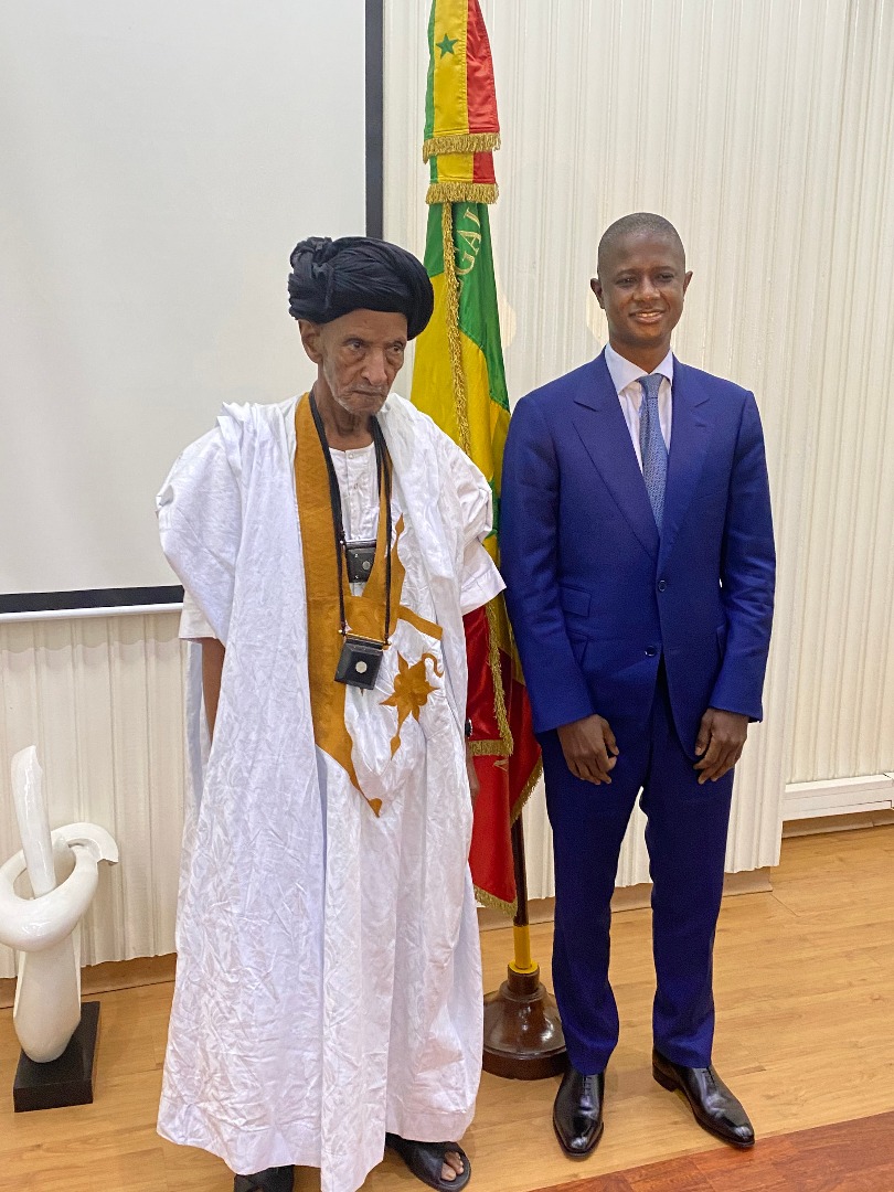 Le ministre de l'Intérieur Antoine Diome a reçu le Khalife Général des Khadres, Cheikh Ayah Aïdara