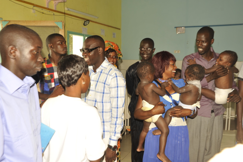 Abdou Guité Seck et le Guité club au secours de la pouponnière de Mbour et du quartier Darou Salam de Keur Massar