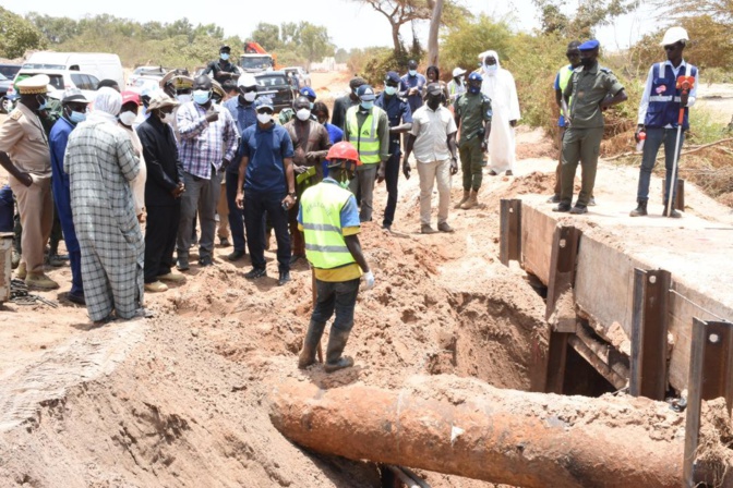 KEUR MASSAR: LES TRAVAUX DU PROGEP 2 EXÉCUTÉS À PLUS DE 60% KEUR MASSAR: LES TRAVAUX DU PROGEP 2 EXÉCUTÉS À PLUS DE 60%