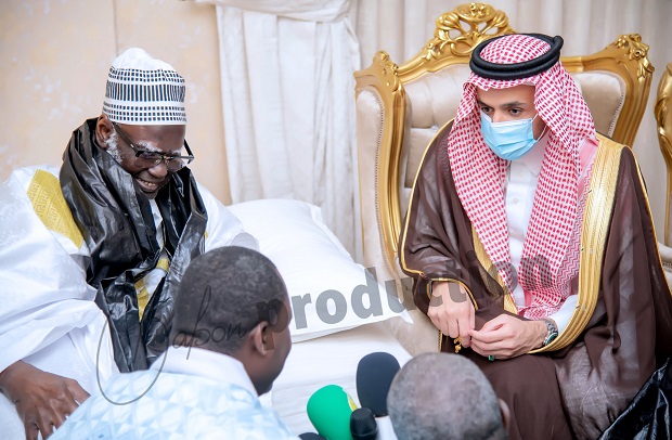 Touba: Youssouf Gazzar en visite chez Serigne Mountakha Bassirou Mbacké