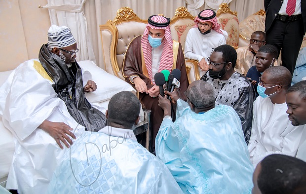 Touba: Youssouf Gazzar en visite chez Serigne Mountakha Bassirou Mbacké