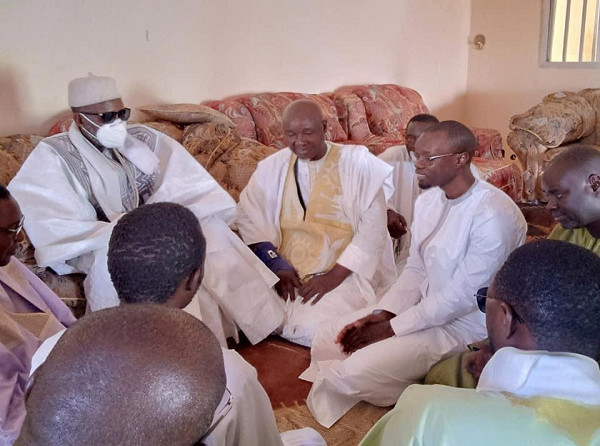 Touba :  le leader du Pastef s’y est rendu samedi avec une délégation restreinte