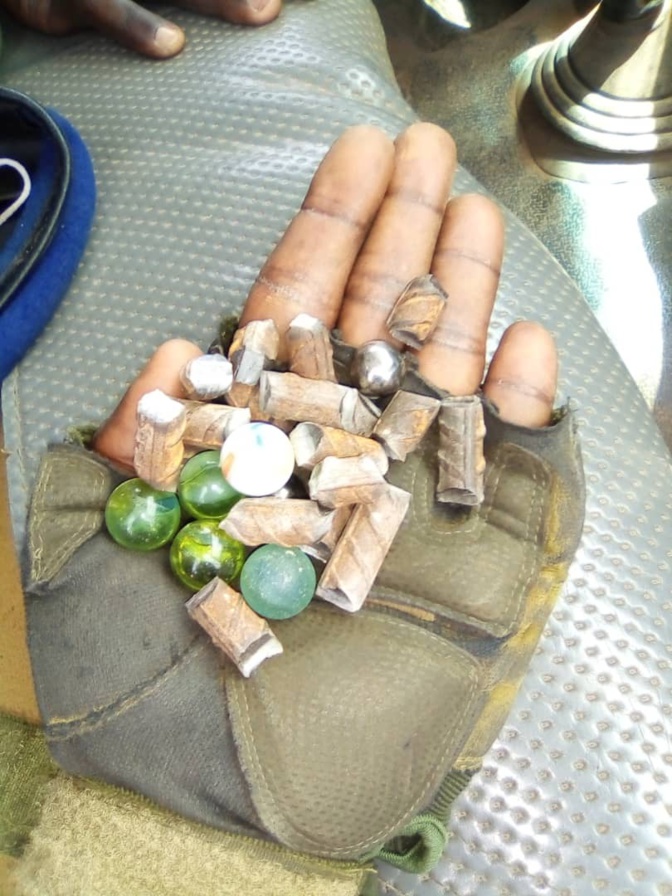 Violentes manifestations à Dougar: Ce type de projectiles désormais prisés par les Sénégalais (photos)