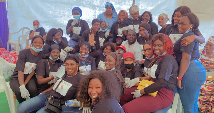 Ramadan 2021 / Distribution de Ndogou au Rond-point « Case Bi »: La Commission féminine du DG de Lonase, Lat Diop, en action