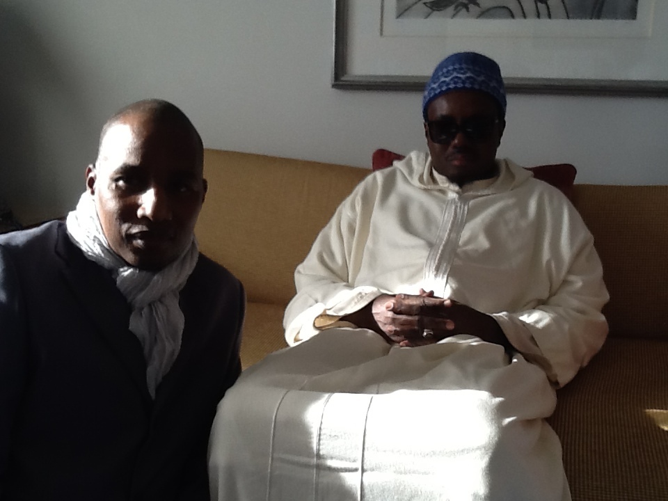 Mamadou Ly aux côtés de Serigne Bass Abdou Khadre