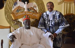 Le Moro Naba du Bourkina Faso écrit au Grand Serigne de Dakar Pape Ibrahima Diagne