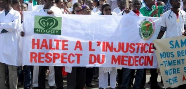 Hôpital de Linguère: Les Internes des hôpitaux soutiennent la grève du Sames