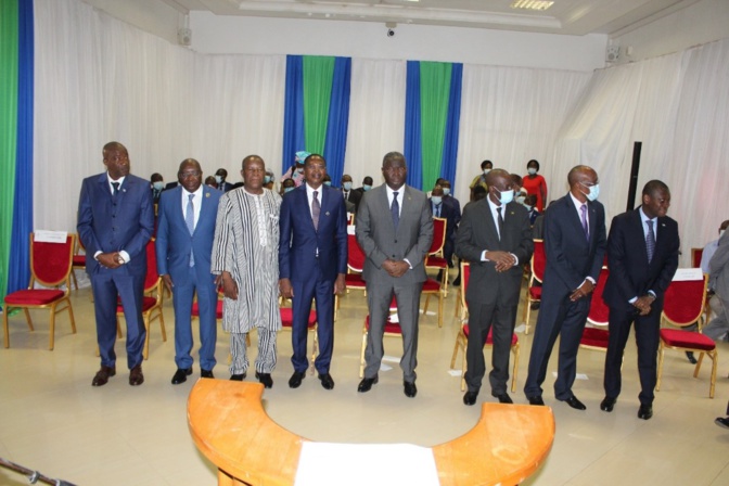 Commission de l’Uemoa: Le président Abdoulaye Diop et 7 nouveaux commissaires installés dans leurs fonctions