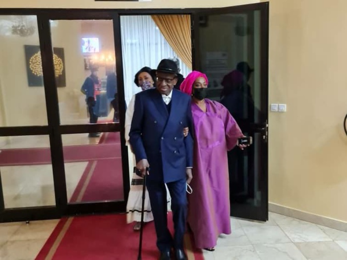 Libéré: Lamine Diack a foulé le sol de son pays natal Libéré: Lamine Diack a foulé le sol de son pays natal