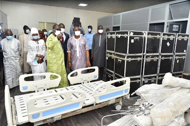 Fruit de la coopération américano-sénégalaise: Abdoulaye Diouf Sarr réceptionne un hôpital mobile