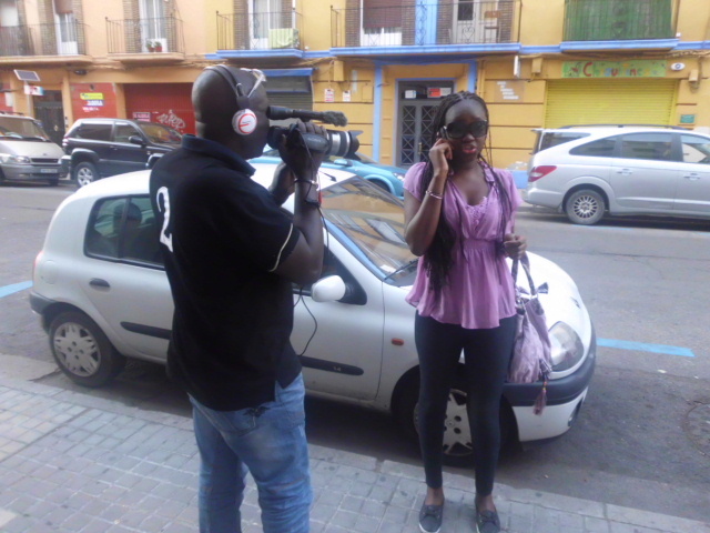 Yamar Mané le comédien sénégalais tourne un film en Espagne : Voici quelques images