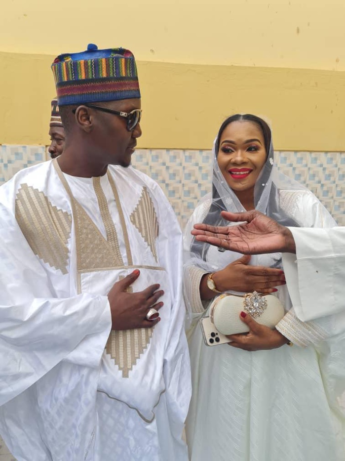 Voici les images du mariage de Hélèna, actrice de la série "Adja" (Photos)