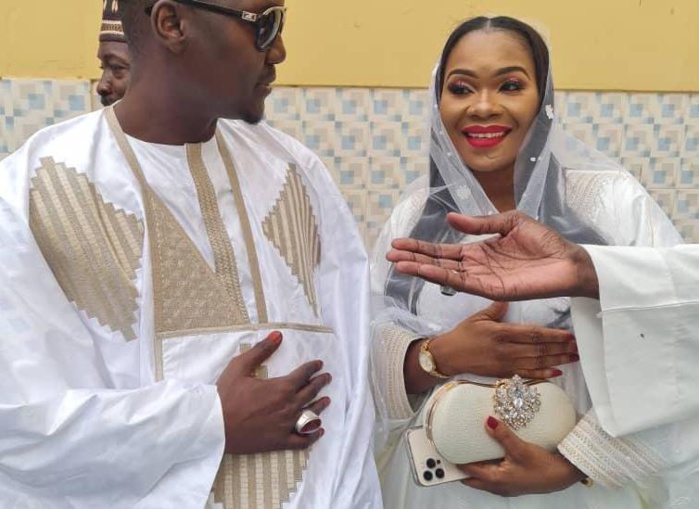 Voici les images du mariage de Hélèna, actrice de la série "Adja" (Photos)