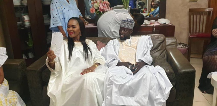 Voici les images du mariage de Hélèna, actrice de la série "Adja" (Photos)