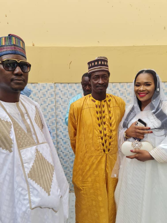 Voici les images du mariage de Hélèna, actrice de la série "Adja" (Photos)