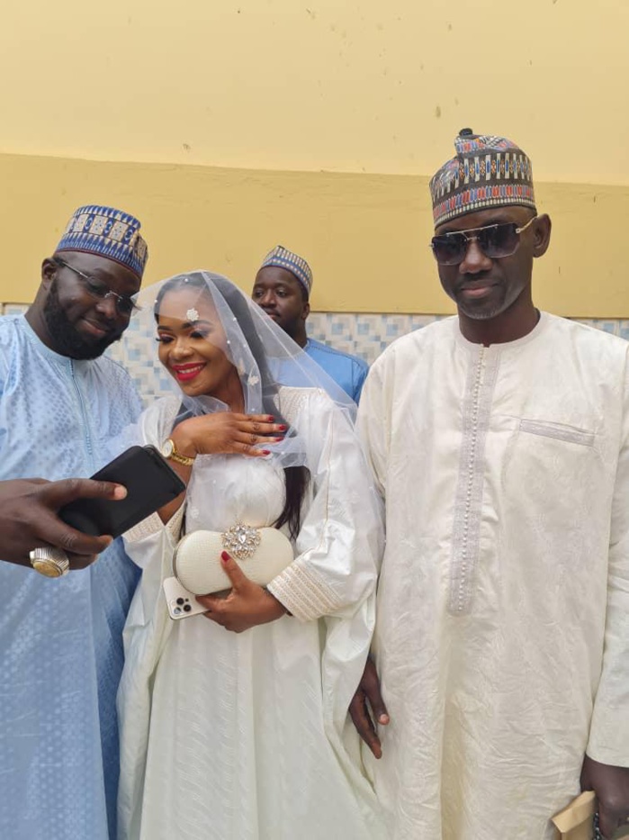 Voici les images du mariage de Hélèna, actrice de la série "Adja" (Photos)