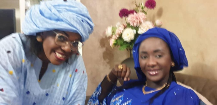 Voici les images du mariage de Hélèna, actrice de la série "Adja" (Photos)