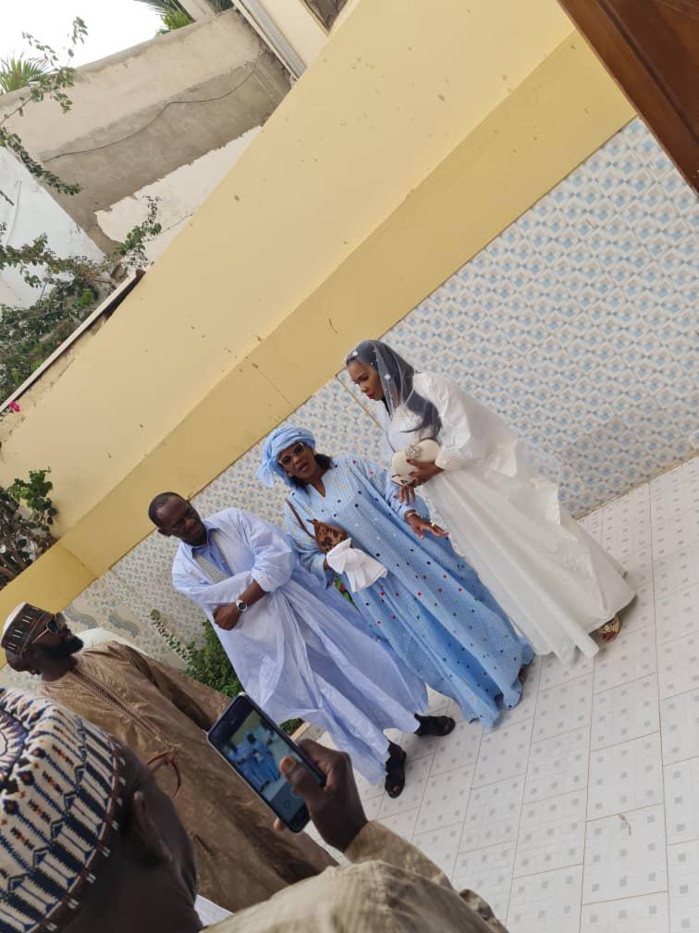 Voici les images du mariage de Hélèna, actrice de la série "Adja" (Photos)