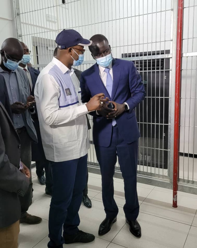 Visite trimestrielle d’évaluation des travaux du Datacenter de l’ADIE et du PTN à Diamniadio 