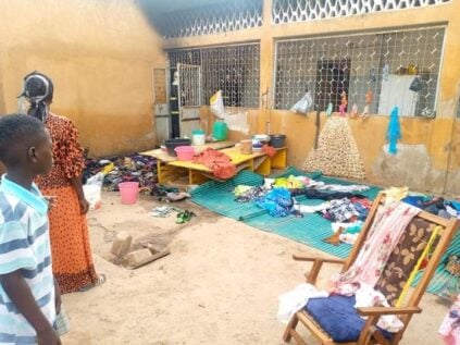 PHOTOS / Kaolack: Un mystérieux incendie ravage la maison des Sall