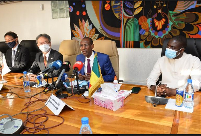 Photos: Signature de l’Echange de Notes pour l’ISSD entre l'Etat du Sénégal et le Japon