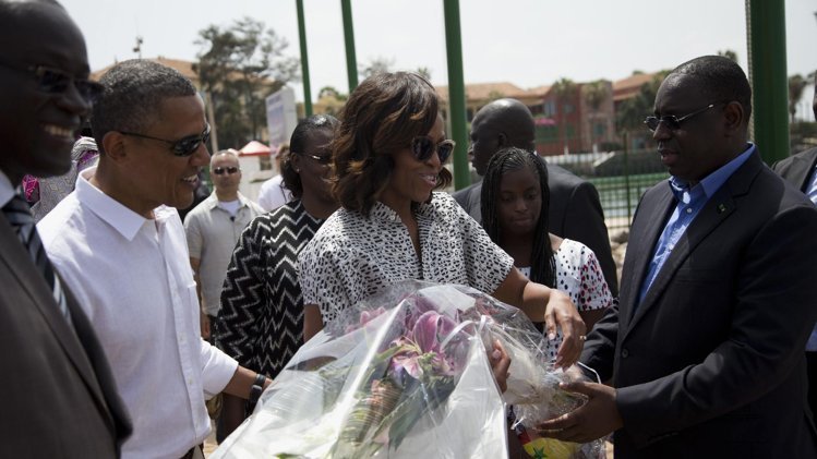 Les images de la visite de Barack Obama à Gorée