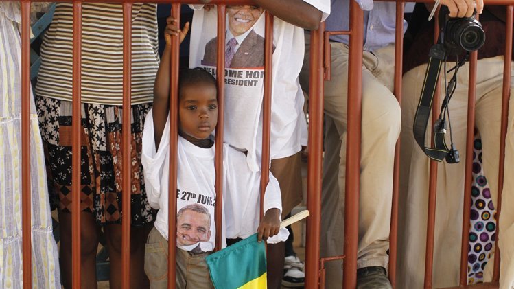 Les images de la visite de Barack Obama à Gorée