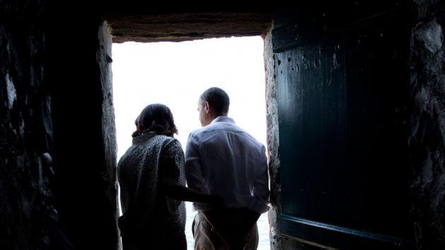 Les images de la visite de Barack Obama à Gorée