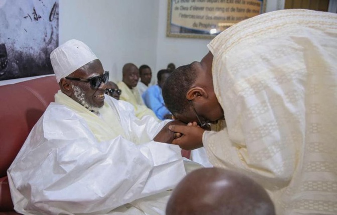 Visite nocturne du Président Macky Sall à Touba, dans la plus grande discrétion