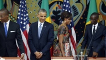 Dîner officiel : Youssou Ndour fait danser Michelle, Barack Obama et Marième Sall
