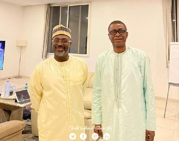 Conquête de la Mairie de Médina : reçu hier par Youssou Ndour, Cheikh Ahmed Tidiane tisse sa toile Conquête de la Mairie de Médina : reçu hier par Youssou Ndour, Cheikh Ahmed Tidiane tisse sa toile