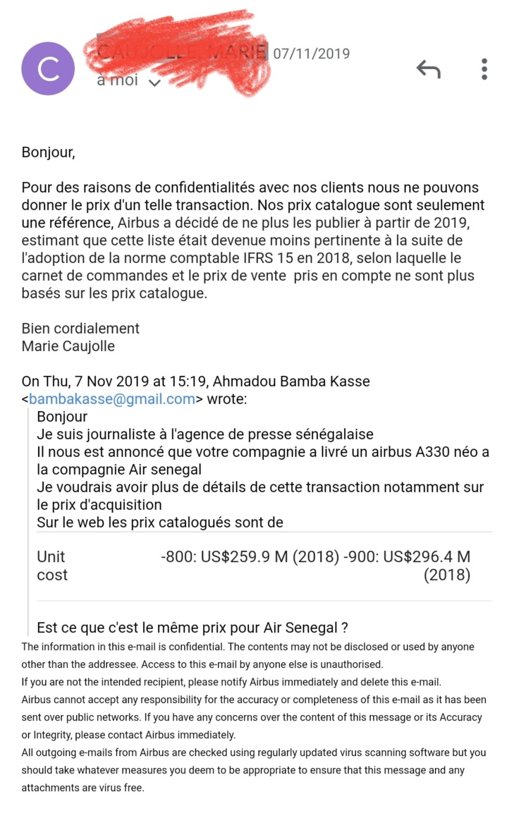 Nouvel appareil de commandement présidentiel: Son prix d’achat se chiffre à 39 milliards FCfa et payé en plusieurs tranches Nouvel appareil de commandement présidentiel: Son prix d’achat se chiffre à 39 milliards FCfa et payé en plusieurs tranches