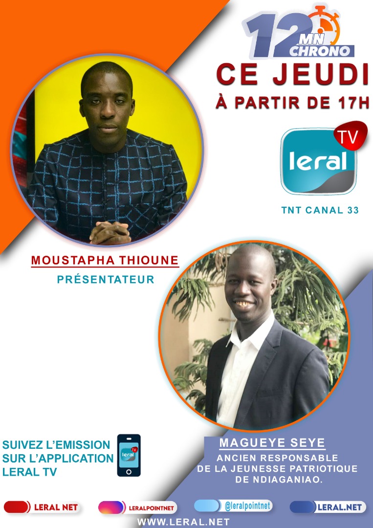 Moustapha Thioune qui avait démissionné de Leral TV durant les émeutes de mars dernier, est revenu en force. , avec comme invité un démissionnaire de Pastef ( Vidéo )