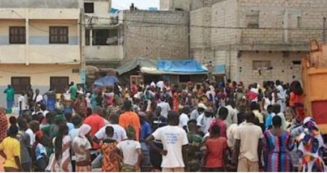 Vente de leurs aires de jeu: Les habitants de Keur Mbaye Fall dans la rue