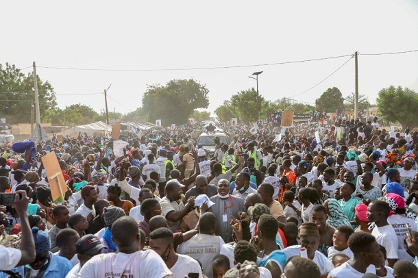 Autre localité , autres images : l’accueil du président Macky Sall à Mbirkilane