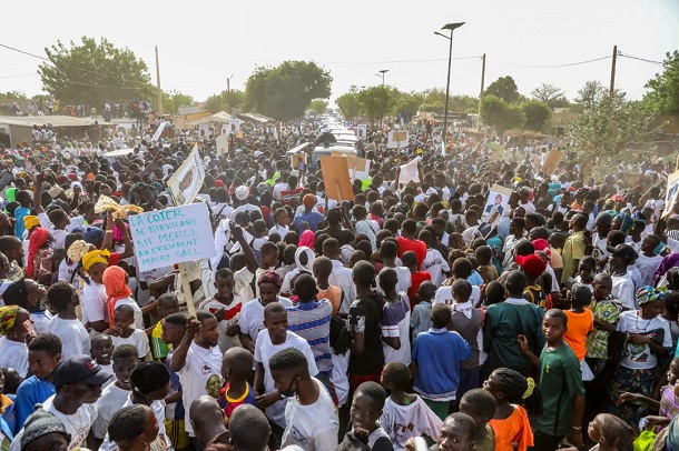 Autre localité , autres images : l’accueil du président Macky Sall à Mbirkilane