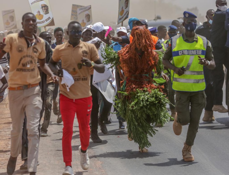 Photos: Accueil de Macky Sall à Malem-Hodar, Koungheul et Koumpentoum