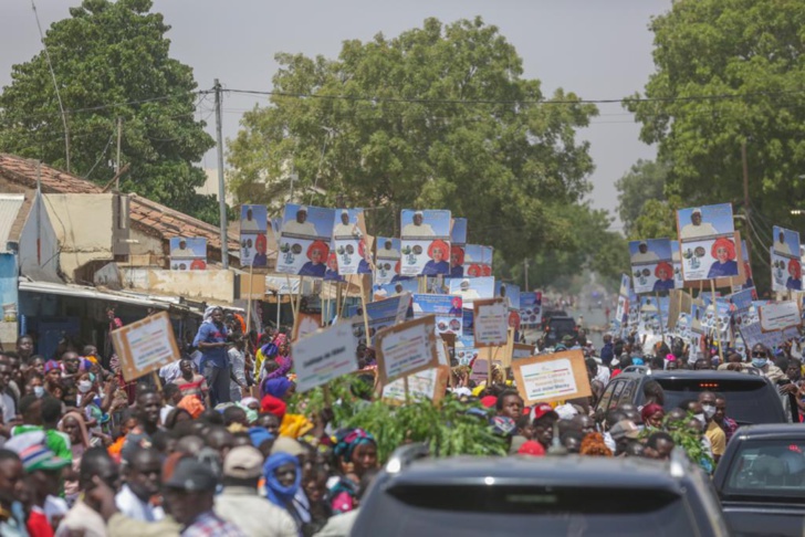 Photos: Accueil de Macky Sall à Malem-Hodar, Koungheul et Koumpentoum