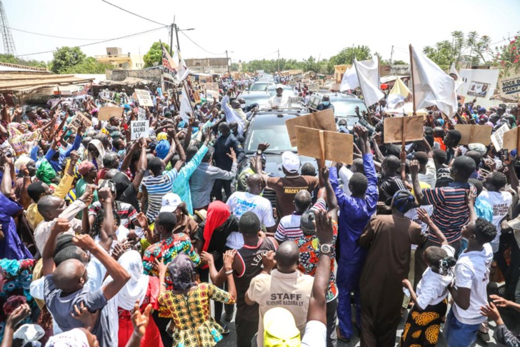 Photos: Accueil de Macky Sall à Malem-Hodar, Koungheul et Koumpentoum