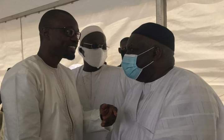 PHOTOS / Présentation de condoléances: Ousmane Sonko chez Khalifa Sall
