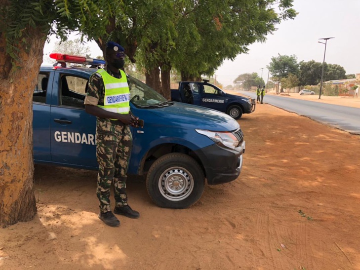 PHOTOS / Nianing: Un important dispositif sécuritaire déployé sur le terrain