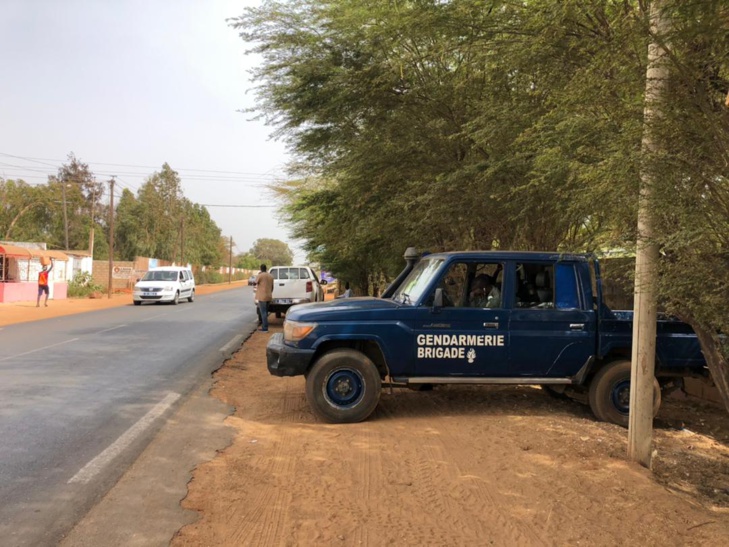 PHOTOS / Nianing: Un important dispositif sécuritaire déployé sur le terrain